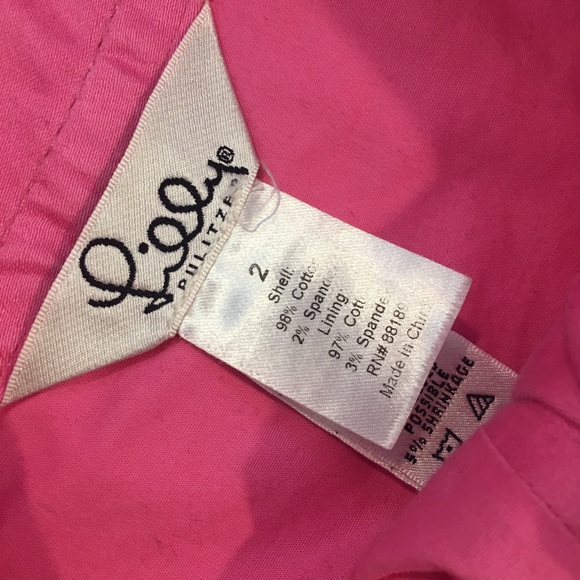 👽Lilly Pulitzer pink scalloped mini skirt - Picture 4 of 7